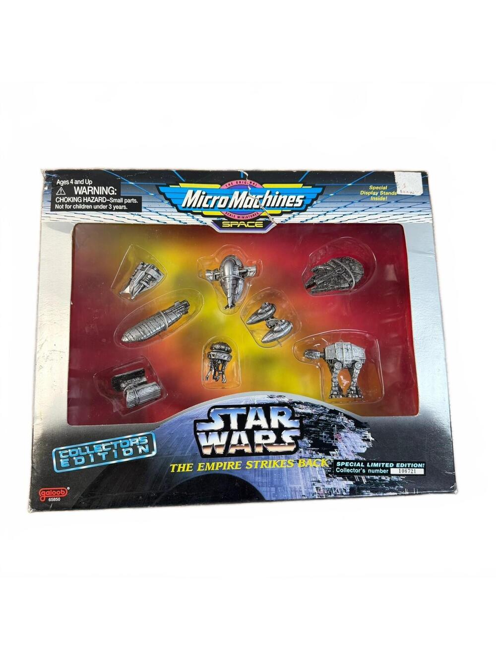 Vintage 1995 Micro Machines Star Wars Empire Strikes Back Collectors Edition